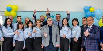 У Підгородному на Дніпропетровщині відкрили сучасний ЦНАП у реконструйованій будівлі