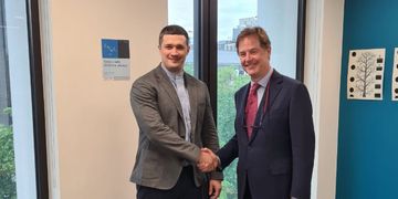Модерація контенту про війну — Михайло Федоров на зустрічі з президентом із глобальної політики Meta Ніком Клеггом