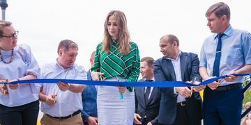 Зображення новини У Нових Санжарах відкрили Дія Центр за шведським проєктом