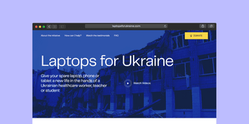 Європейська комісія, торговельна асоціація DIGITALEUROPE за підтримки Мінцифри запускають збір ноутбуків для українців