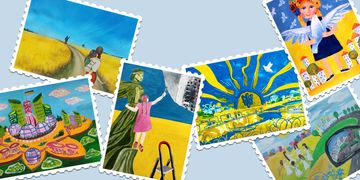 Майбутнє очима юних українців: обирайте найкращий ескіз поштової марки в Дії