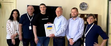 Зображення новини Михайло Федоров вручив «Відзнаку миру» компанії Amazon