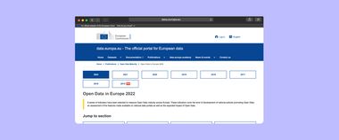 Зображення новини Прозорість та підзвітність роботи держави: Україна друга в Європі в рейтингу відкритих даних