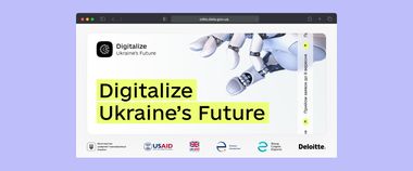 Зображення новини Digitalize Ukraine’s Future: запускаємо курс з цифровізації та роботи з відкритими даними для держслужбовців