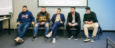 Зображення новини У центрі Дія.Бізнес в Одесі управлінці, спортсмени та блогери розповіли, як перетворити спорт на бізнес