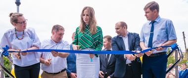 Зображення новини У Нових Санжарах відкрили Дія Центр за шведським проєктом