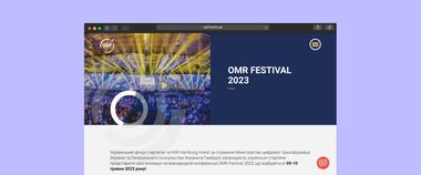 Зображення новини 11 українських стартапів представили Україну на масштабній міжнародній конференції OMR Festival 2023