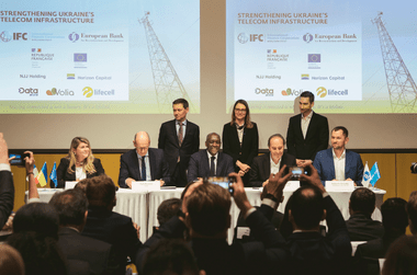 Зображення новини Європейські партнери нададуть $435 млн на відновлення телеком-сектору та покращення зв'язку