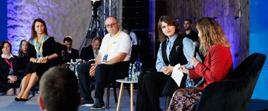 Зображення новини Презентували цифрові досягнення регіонів та громад на Міжнародному саміті мерів